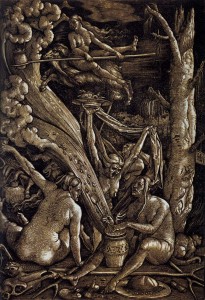 Hans Baldun Gruen Sabat czarownic 1510[1]