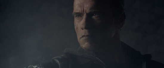 Arnold Schwarzenegger plays the Terminator in Terminator Genisys from Paramount Pictures and Skydance Productions.