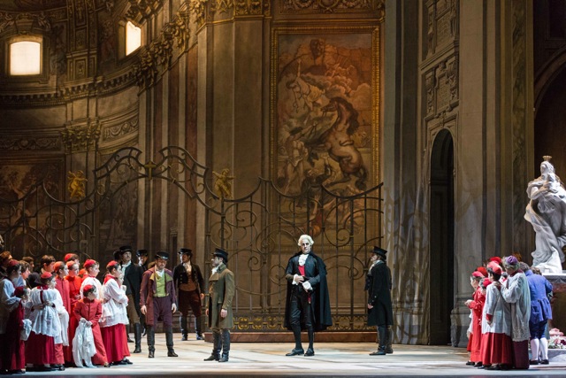 Tosca, Akt I (c) Teatro dell’Opera di Roma.