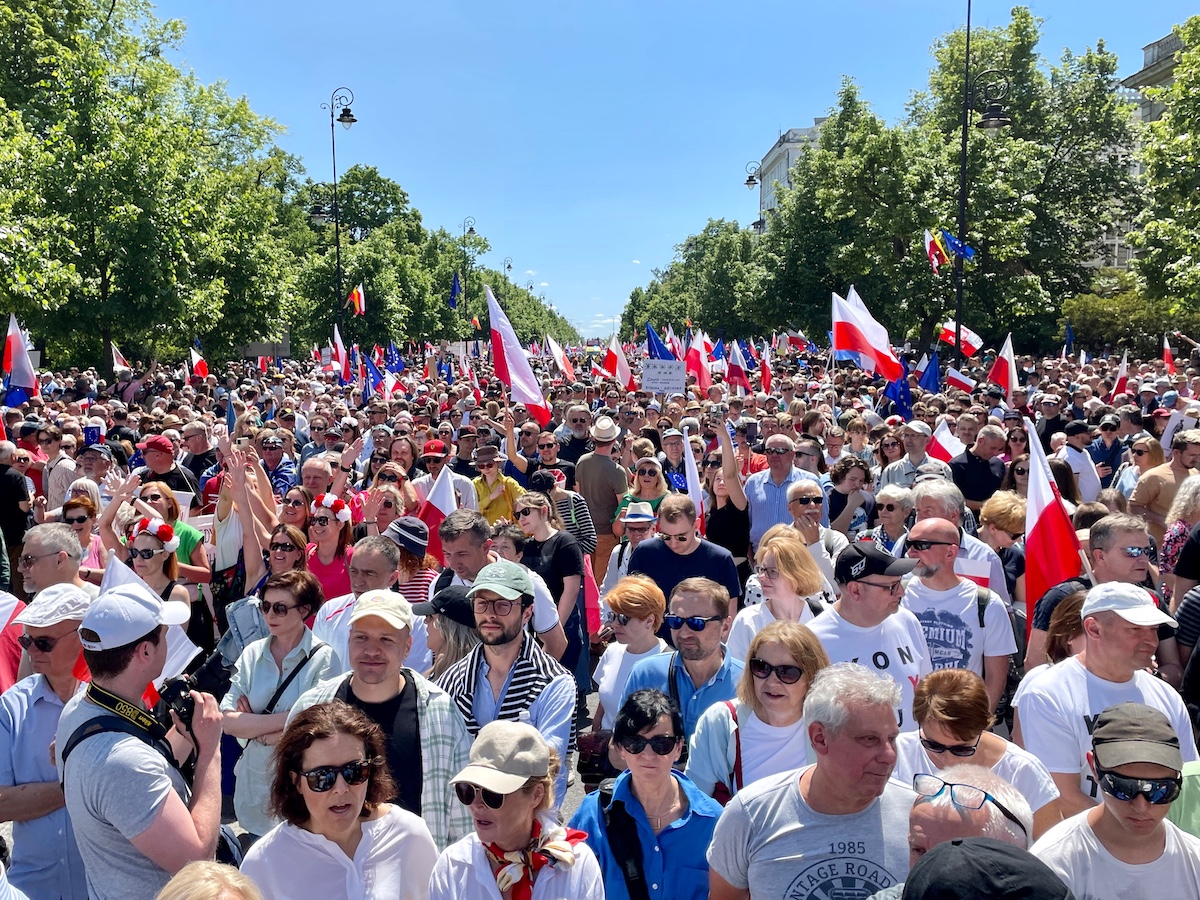 [Sawczuk w poniedziałek] Liberałów jest więcej. Po marszu 4 czerwca