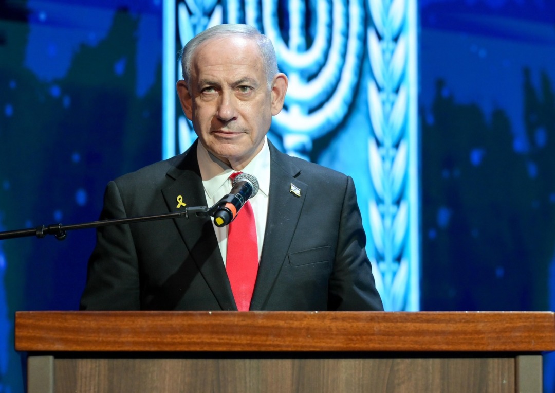 Orwellowska konferencja Netanjahu