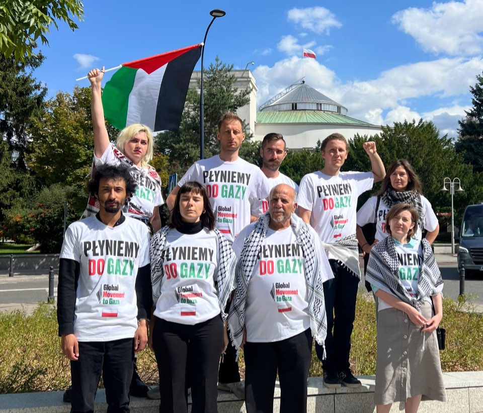 Franciszek Sterczewski i Flotylla Sumud wypełnili swoje zadanie