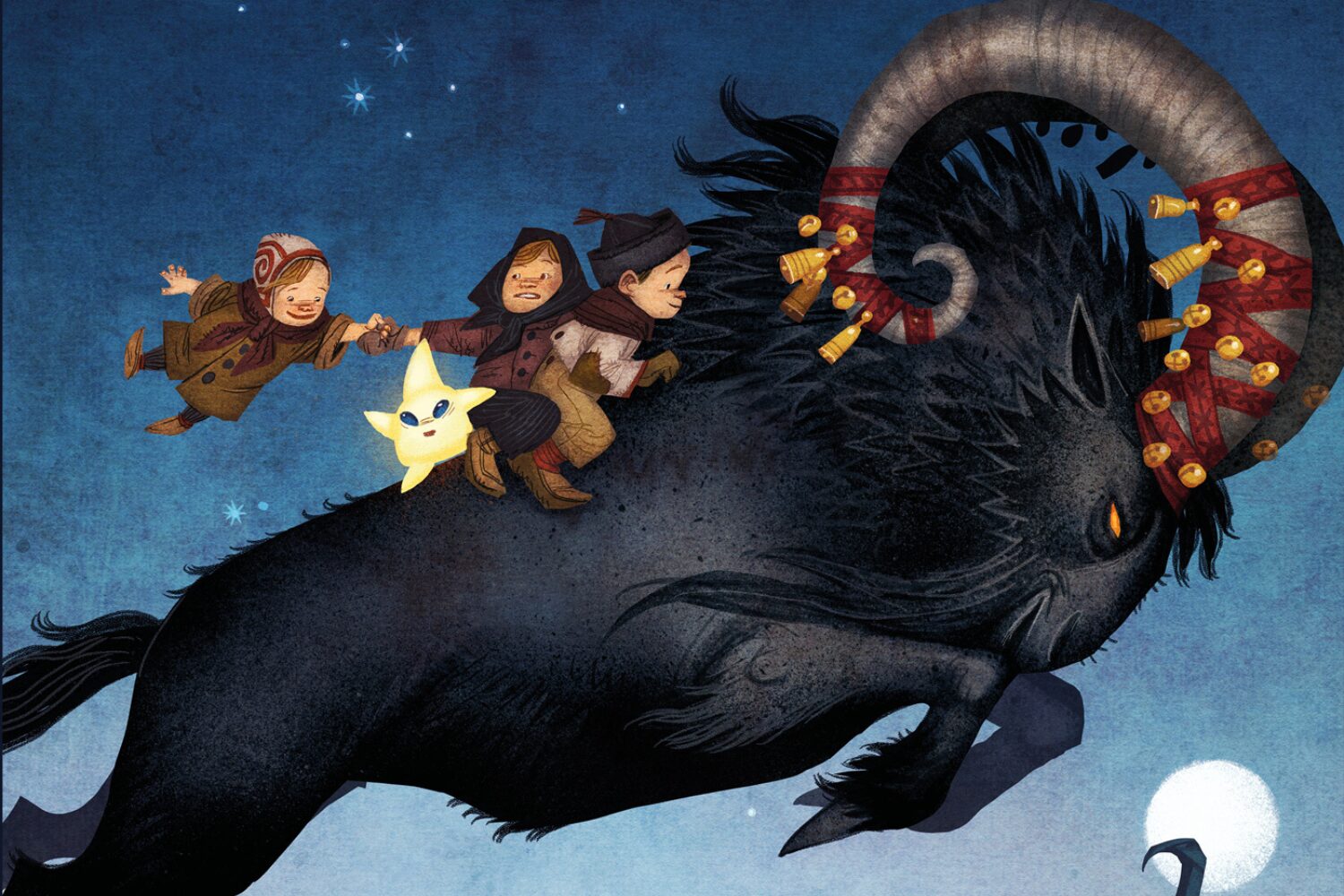 Gwiazdka, koza i świąteczna groza. Recenzja książki „Na ratunek Gwiazdce” Sary B. Elfgren [KL dzieciom]