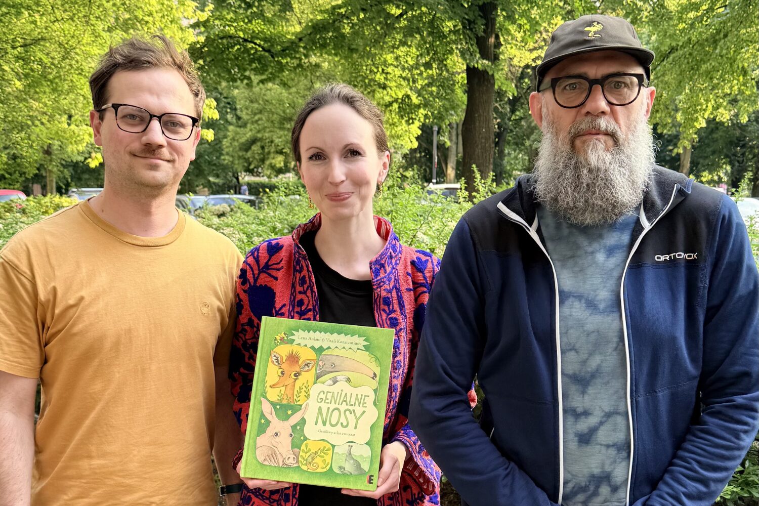 „Prawdziwe życie tworzy najlepsze opowieści”. Rozmowa z Leną Anlauf i Vitalijem Konstantinovem, autorami „Genialnych nosów” [KL dzieciom]